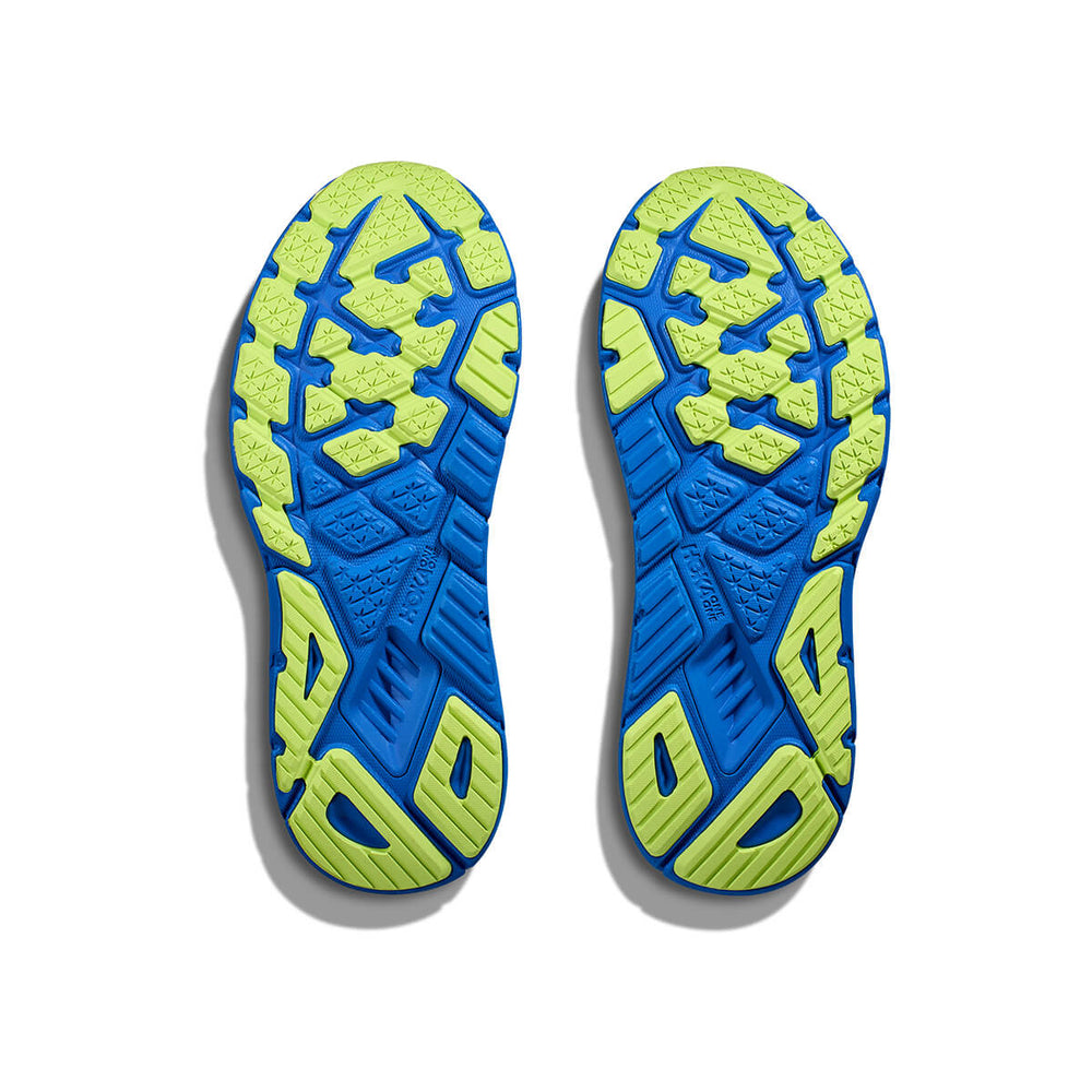 Hoka Arahi 7 Mens | Stardust / Electric Cobalt sole